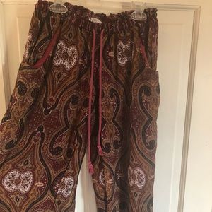 Tobi patterned pants
